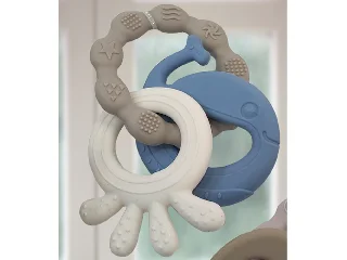 Gamberritos rágóka szilikon kék 10944