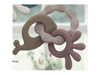 Gamberritos rágóka szilikon rózsaszín 10944