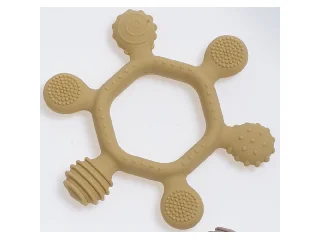 Gamberritos rágóka szilikon sárga 11021