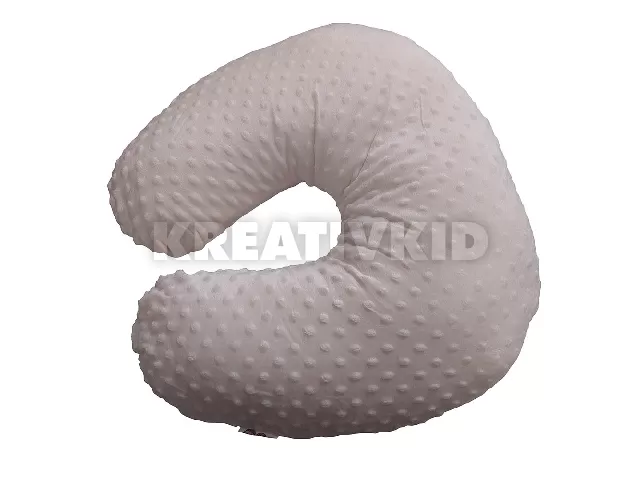 Gamberritos szoptatós párna - plüss buborékos anyagú bézs 9434