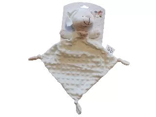 Gamberritos szundikendõ - plüss buborékos anyagú hálósapkás maci bézs 9353