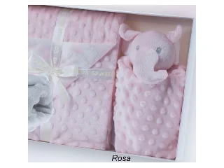 Gamberritos takaró - wellsoft 80x110cm - szundikendõvel rózsaszín 10763