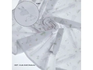 Gamberritos takaró pamut nyuszis 80x80cm 10907