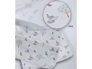 Gamberritos takaró pamut rókás 80x80cm 10908