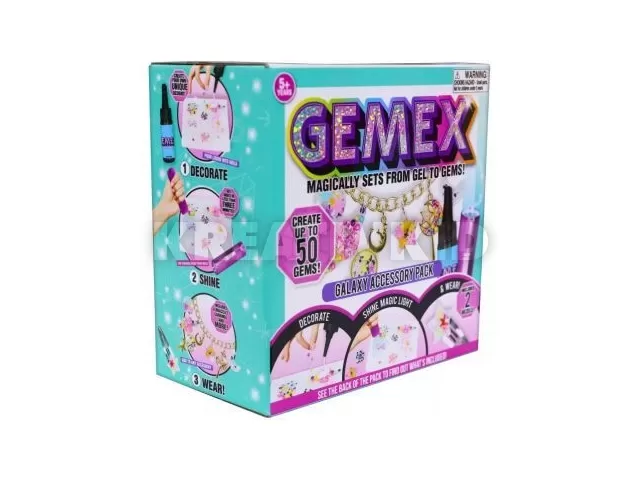 Gemex: Gélből drágakő galaxis ékszerkészítő szett
