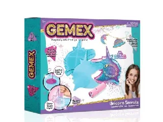 Gemex: Gélből drágakő unikornis fej ékszerkészítő szett