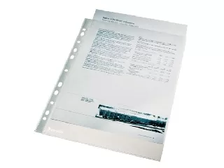 Genotherm, lefűzhető, A4, 43 mikron, narancsos felület, dobozban, ESSELTE 