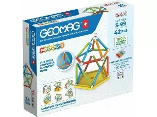 Geomag Supercolor 42 db-os mágneses építőjáték