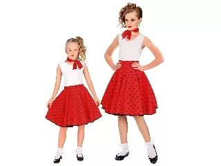 50-es évek divatja jelmez egy méret