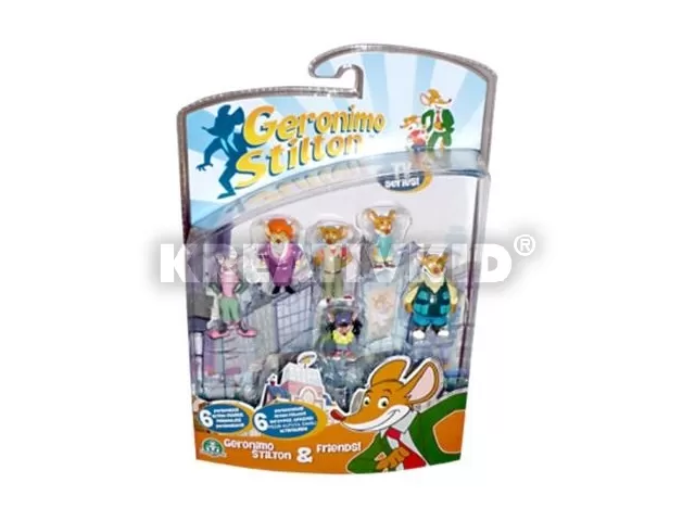 Geronimo Stilton figurák 6 db