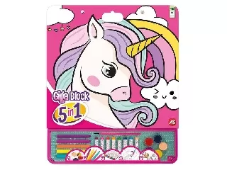 Giga színező 5 az 1-ben Unikornis