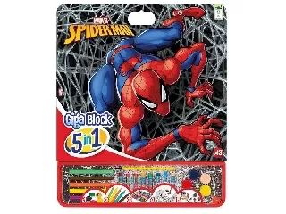 Giga színező 5 az 1-ben Pókember