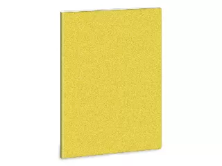 Glitter-sárga A/4 extra kapcsos füzet-vonalas