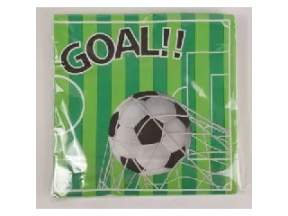 Goal! focilabda mintás szalvéta - 20 db-os