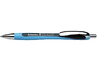 Golyóstoll, 0,7 mm, nyomógombos, SCHNEIDER