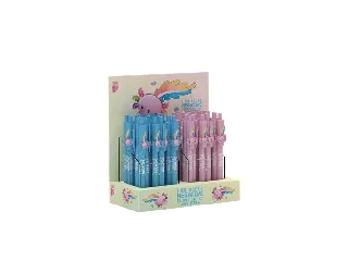 Golyóstoll display, 0,8 mm, nyomógombos, vegyes, ICO 