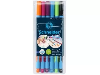 Golyóstoll készlet, 0,7 mm, kupakos, SCHNEIDER