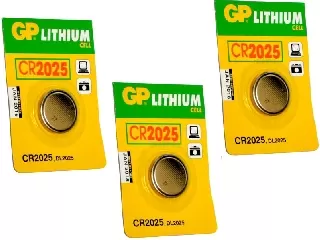 GP Lithium CR2025 gombelem