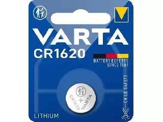 Gombelem, CR1620, 1 db, VARTA 