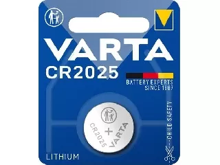 Gombelem, CR2025, 1 db, VARTA