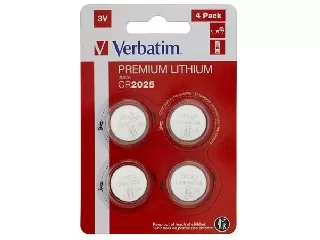 Gombelem, CR2025, 4 db, VERBATIM 