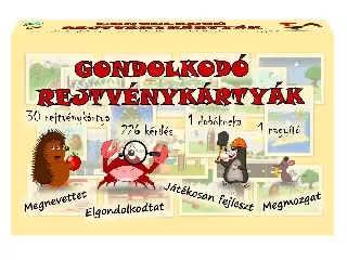 Gondolkodó rejtvénykártyák