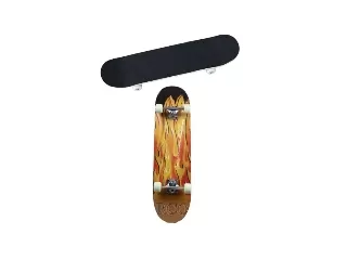 Alumínium tengelyes gördeszka 79x20cm