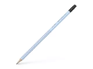 Grafitceruza, B, háromszögletű, radírral, FABER-CASTELL 