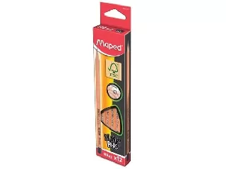 Grafitceruza, HB, háromszögletű, MAPED, 12 db/doboz