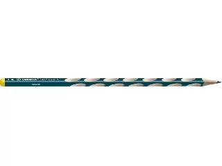 Grafitceruza, HB, háromszögletű, vékony, balkezes, STABILO, 