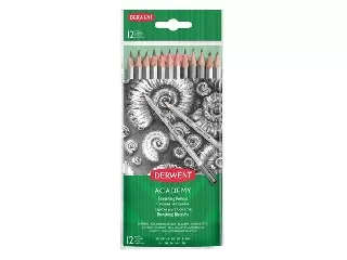 Grafitceruza szett, hatszögletű, DERWENT 