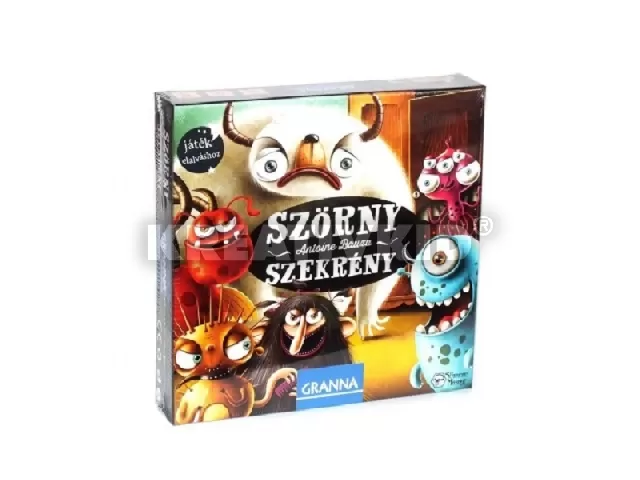 Granna Szörnyszekrény társasjáték (Varró Dani exkluzív versével)