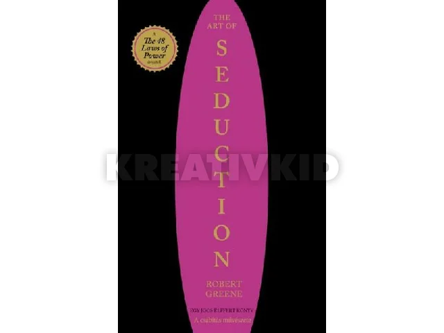 GREENE, ROBERT: THE ART OF SEDUCTION - A CSÁBÍTÁS MŰVÉSZETE