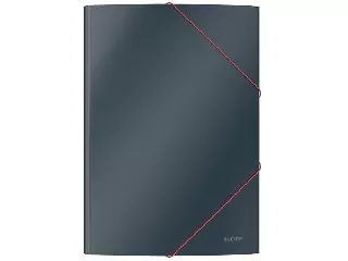 Gumis mappa, 15 mm, karton, A4, LEITZ 