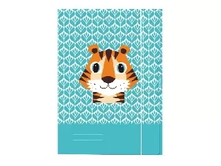 Gumis mappa A3 Cute Animals Tigris