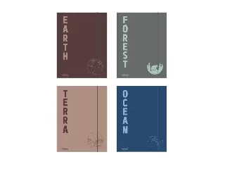 Gumis mappa A4 Terra