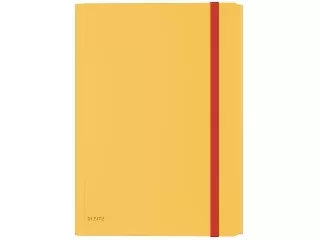 Gumis mappa, extra tasakkal, PP, A4, LEITZ 