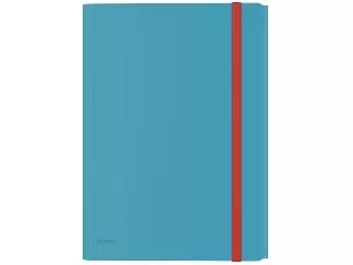 Gumis mappa, extra tasakkal, PP, A4, LEITZ 