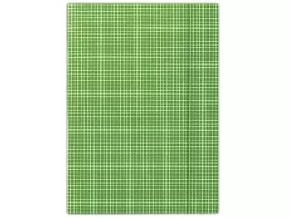 Gumis mappa, karton, A4, kockás, DONAU, zöld