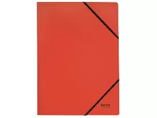 Gumis mappa, karton, A4, LEITZ 