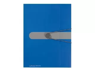 Gumis mappa PP A4 easy orga to go kék