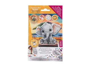 Gyémántszemes kirakó - Elefánt