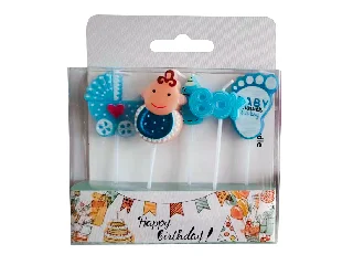 Gyertya szülinapi több színben