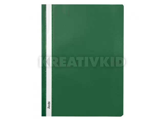 Gyorsfűző A4 PP zöld Bantex