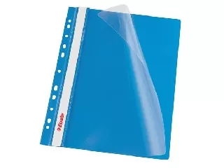 Gyorsfűző, lefűzhető, PP, A4, ESSELTE, VIVIDA, kék