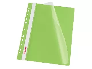 Gyorsfűző, lefűzhető, PP, A4, ESSELTE, VIVIDA, zöld