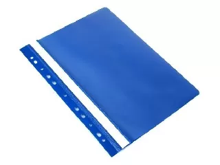 Gyorsfűző, lefűzhető, PP, A4, VICTORIA OFFICE, sötétkék
