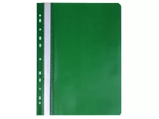 Gyorsfűző, lefűzhető, PP, A4, VICTORIA OFFICE, zöld