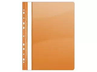 Gyorsfűző, lefűzhető, PVC, A4, DONAU, narancssárga