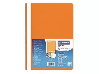 Gyorsfűző, PP, A4, DONAU, narancssárga
